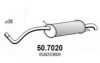 SKODA 6Q9253609 End Silencer